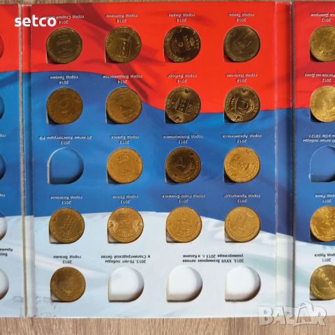 Колекционен албум 10 рубли Градове на войнска слава 32 монети, снимка 3 - Нумизматика и бонистика - 45568915
