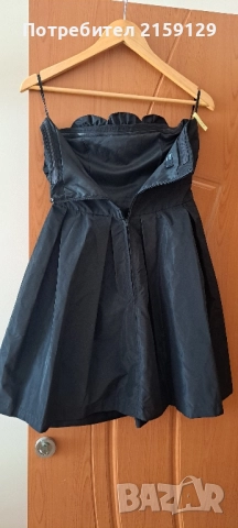 Малка черна рокля S/М, снимка 2 - Рокли - 51786521
