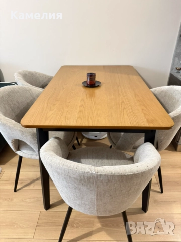 Четири красиви и много удобни трапезарни столове, снимка 6 - Столове - 52445453