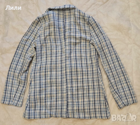 Дамски кариран блейзър, снимка 3 - Сака - 52185830
