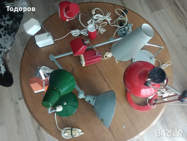 Винтидж ретро , Space age настолни лампи телескопични 60- 70 те години 