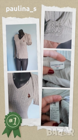Три различни броя / Марков пуловер U. S. Polo assn, "Noa Noa" и "G.point", снимка 3 - Блузи с дълъг ръкав и пуловери - 52261526