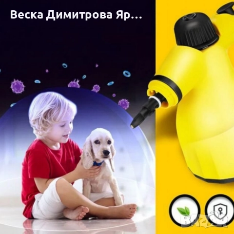 Мултифункционална ръчна парочистачка – 1000W пара за дълбоко почистване, снимка 8 - Парочистачки и Водоструйки - 52556008