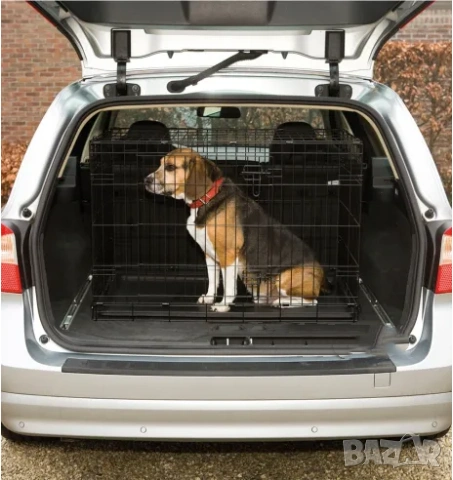 Клетка за куче с дъно /Транспортна клетка за куче / Клетка за куче в апартамент, снимка 3 - За кучета - 53060968