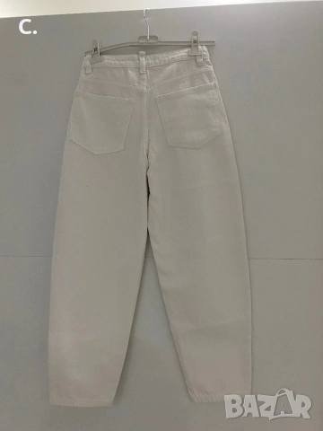 Дамски бели дънки, снимка 2 - Дънки - 53734406