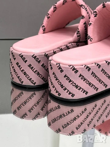 чехли на платформа balenciaga , снимка 2 - Чехли - 51003125