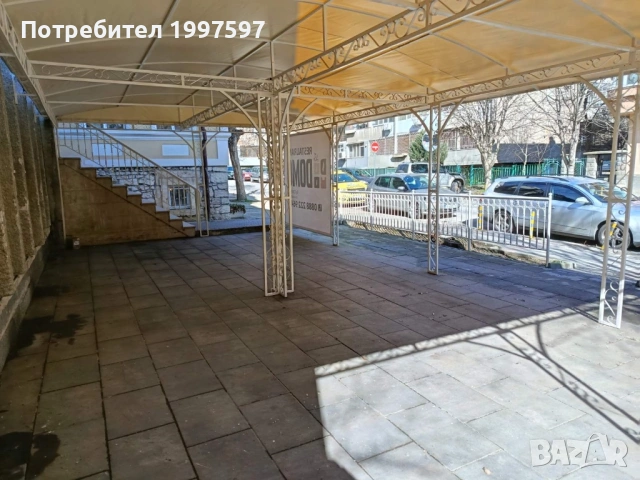 Метална конструкция с тента 11/5/2.5м, снимка 2 - Железария - 53604439