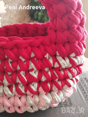 Ръчно изработени плетени чанти, снимка 3 - Чанти - 53694232