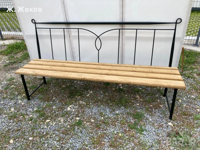 Две пейки, снимка 3 - Градински мебели, декорация  - 53207381