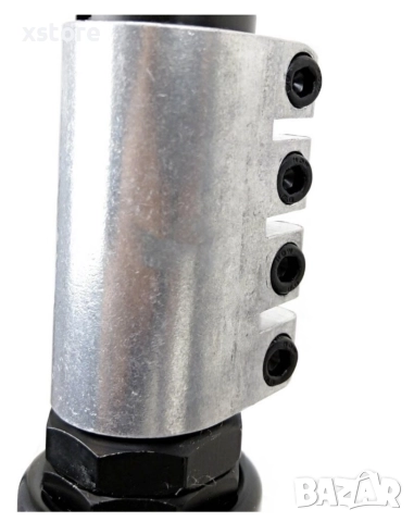 Усилена тротинетка за трикове с метална спирачка и гумени ръкохватки., снимка 3 - Детски велосипеди, триколки и коли - 52740644