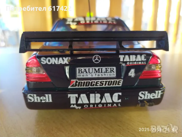1:18 Метални Модели на MERCEDES C-Klass DTM Team AMG - UT models, снимка 16 - Колекции - 50210342