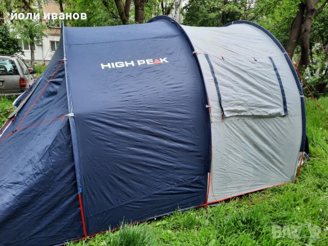 Палатка -АНCОNA4-голяма 4 местна висока с предверие и два входа, снимка 5 - Палатки - 45542109
