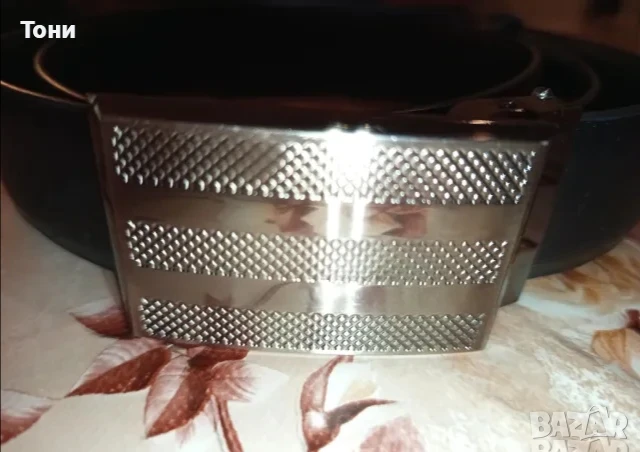 Нов Мъжки Стилен Колан Изцяло от Естествена Кожа 130см. , снимка 5 - Колани - 51117401