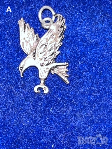 Сребърни висулки, снимка 6 - Пръстени - 50109750