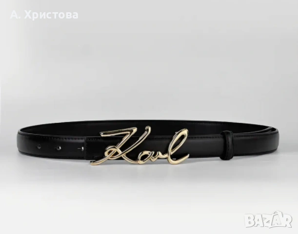 Нов дамски колан Karl Lagerfeld, снимка 4 - Колани - 53261405