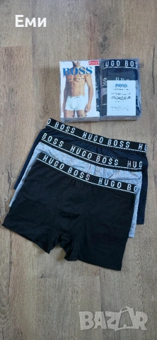 Боксери мъжки Calvin Klein Hugo Boss Tommy Hilfiger Armani Памук Луксозни , снимка 6 - Бельо - 54086082