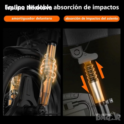 Електрически велосипед Ninoto , снимка 2 - Велосипеди - 52502400