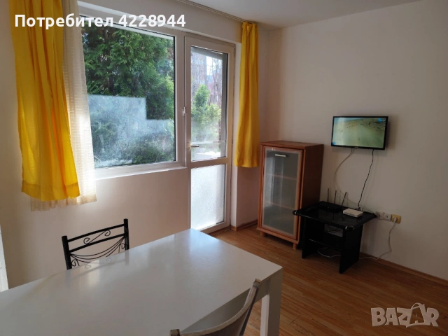 Двустаен апартамент в Слънчев бряг - партер с двор и паркомясто кв Чайка, снимка 3 - Апартаменти - 54108277