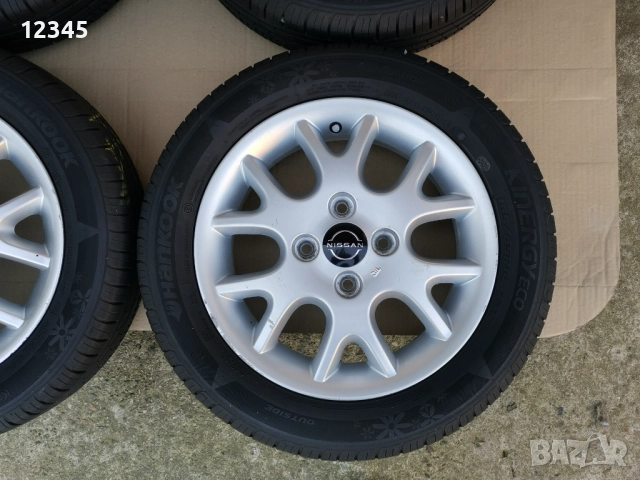 14’’4x100 za nissan 14”4х100 за нисан-№158, снимка 6 - Гуми и джанти - 51450940