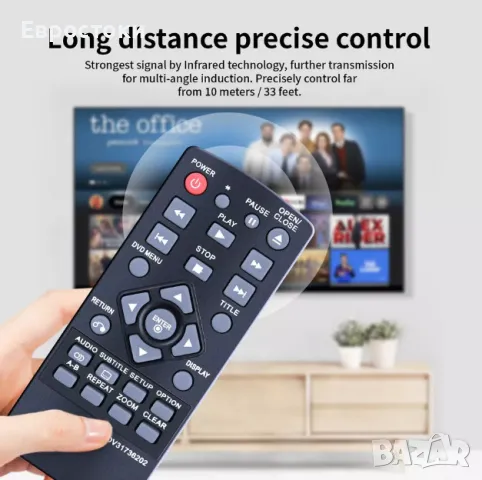 Дистанционно управление COV31736202, дистанционно управление за LG DVD плейър DP132 / DP132NU, снимка 4 - Дистанционни - 48653898