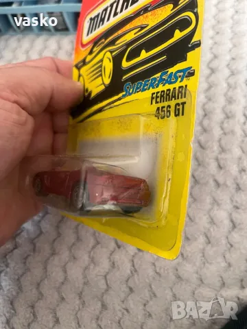 Matchbox Ferrari 456 GT-стар, снимка 4 - Колекции - 49646402