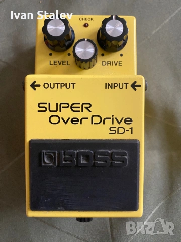 Boss SD1 guitar pedal