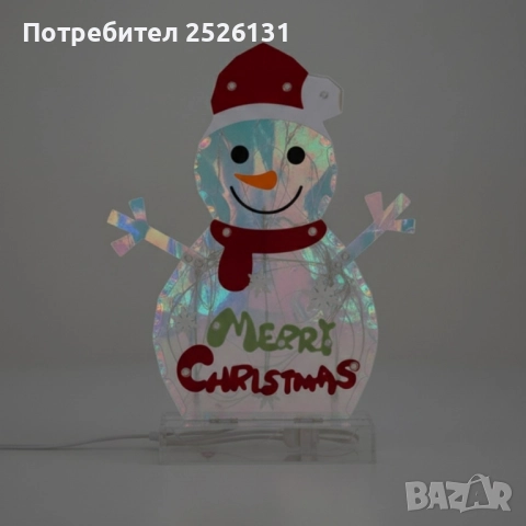 Снежен човек, снимка 2 - Декорация за дома - 52343339