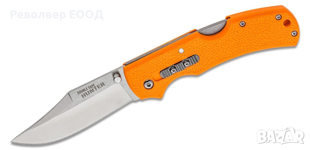 Сгъваем нож Cold Steel Double Safe Hunter Orange CS-23JB, снимка 1 - Ножове - 45019484