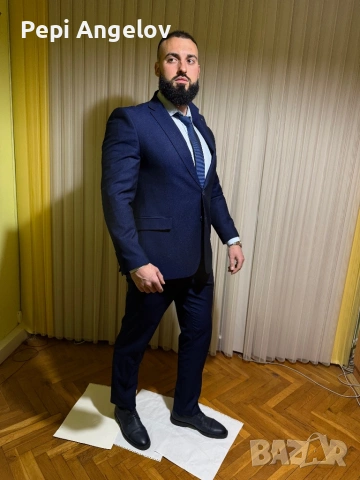Елегантни мъжки костюми – абитуриентски и официални, много запазени, снимка 3 - Костюми - 53853202