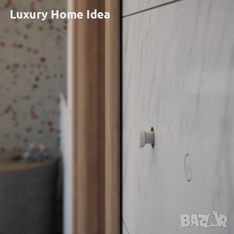 Комплект закачалки за скрит монтаж от плочка - Къси (4 броя) , снимка 4 - Други стоки за дома - 53993837