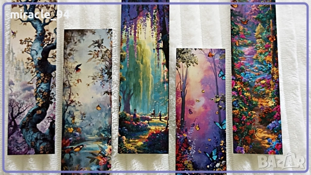 СТРАХОТНИ ПРИКАЗНИ книгоразделители - комплект от 5 бр. !!!, снимка 3 - Ученически пособия, канцеларски материали - 51555411