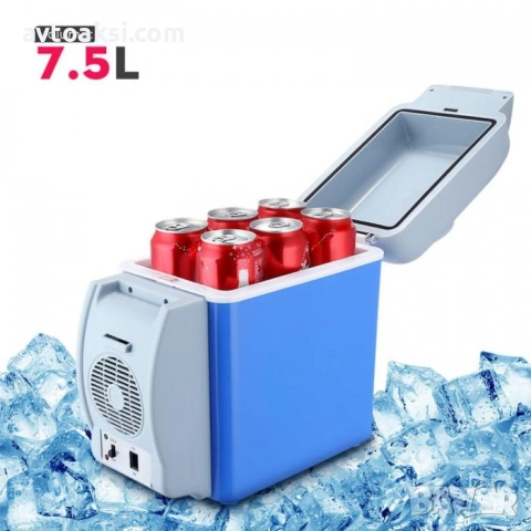 Хладилно барче/кутия/чанта 7.5L 12V - 2193, снимка 2 - Аксесоари и консумативи - 53601479