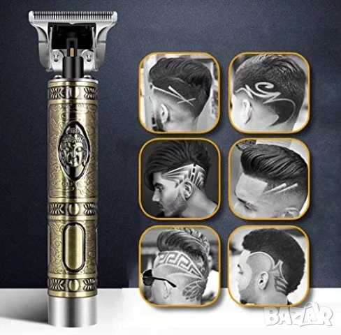 Професионална Електрическа машинка за подстригване, бръснене, оформяне, снимка 4 - Машинки за подстригване - 52212094