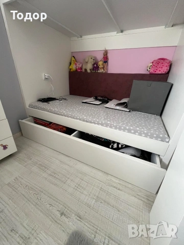 Продавам двуетажно детско легло , снимка 4 - Мебели за детската стая - 53605449