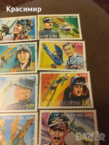 Пощенски марки Екваториална Гвинея , снимка 3 - Филателия - 51839759