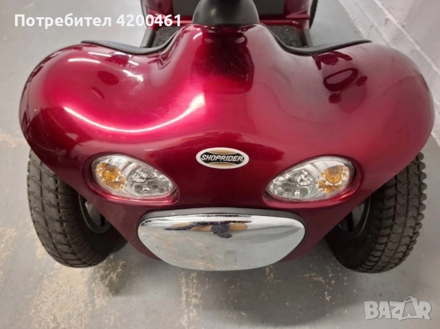 Електрически скутер за трудноподвижни хора Shoprider, снимка 4 - Инвалидни колички - 52957751