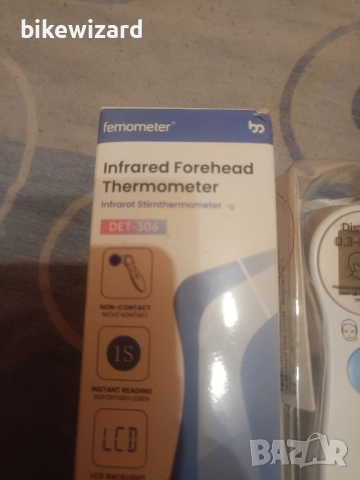 Безконтактен термометър за чело инфрачервен термометър с моментално точно отчитане НОВ, снимка 4 - Уреди за диагностика - 50673698