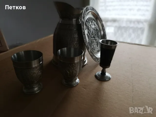 кана от цинк с цинкови чаши, снимка 5 - Други - 49737906