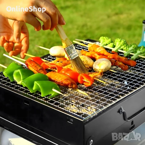 Преносима скара за въглища, снимка 13 - Други стоки за дома - 53664341