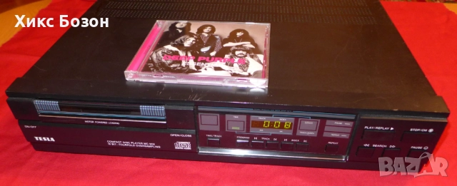 Tesla MC 902 прекрасно свирещ си-ди плейър CD player с аудиофилски  мод, TDA 1541