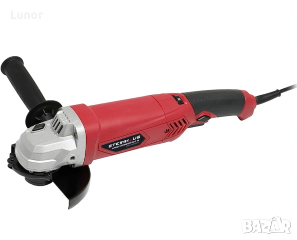 Ъглошлайф Steinhaus PRO AG900V + подарък предпазители, гаечен ключ за монтаж на абразивни дискове