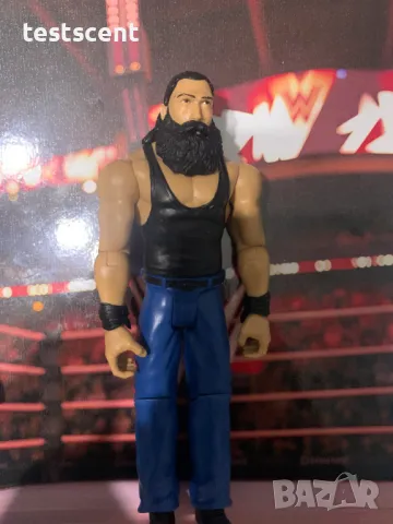 Екшън фигура WWE Luke Harper Brodie Lee mattel figure играчка AEW black, снимка 3 - Колекции - 48386447