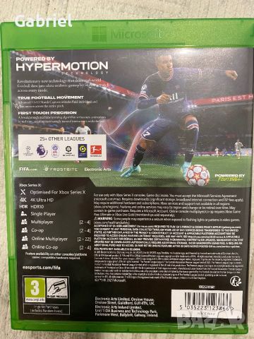 Fifa 22 Xbox Series X, снимка 3 - Игри за Xbox - 46001050