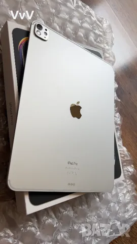 Apple iPad Pro 13” M4 – Silver - WiFi + Cellular - 1TB - Nano Texture Glass (Нов), снимка 13 - Лаптопи за работа - 49350226