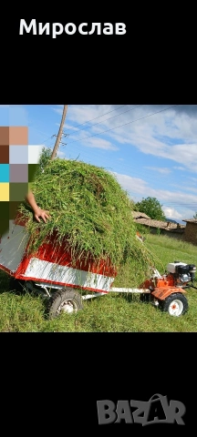 Ремарке за мотофреза, снимка 3 - Селскостопанска техника - 53222196