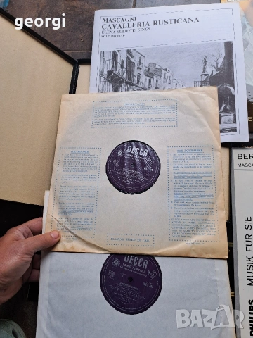 5 грамофонни плочи с оперна и класическа музика 34/5, снимка 6 - Грамофонни плочи - 53993191