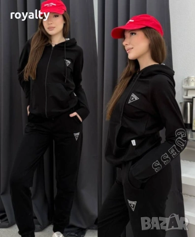 Guess Нов Черен Дамски Комплект Гес 