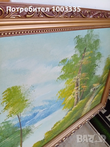 Картина -масло на платно , снимка 2 - Картини - 53971233