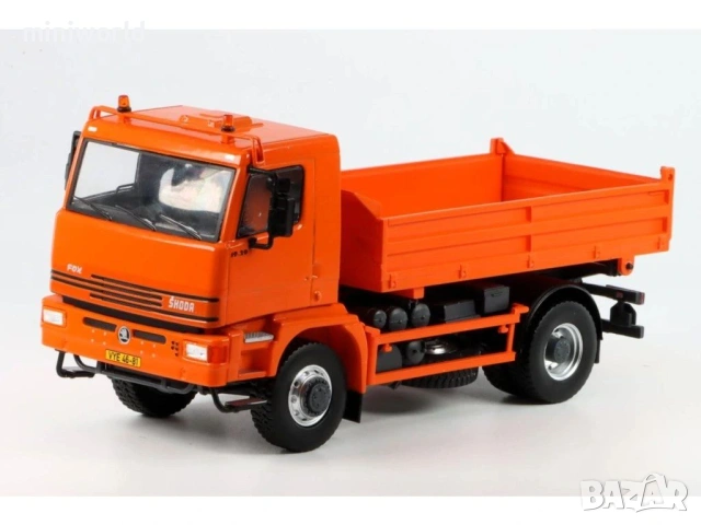 Skoda 400 FOX 19.29 4*4 S3 самосвал 1999 - мащаб 1:43 на DeAgostini моделът е нов в блистер