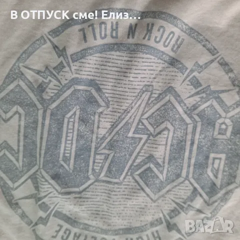 Дамска тениска на AC/DC фин памук S-XL, снимка 3 - Тениски - 50229941